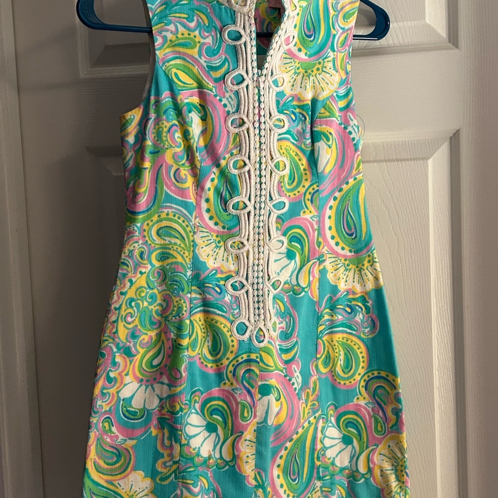 Lilly Pulitzer Vibrant Paisley Mini Dress